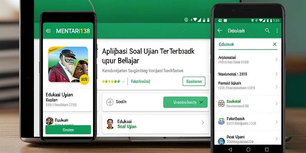 Tampilan antarmuka pengguna aplikasi MENTARI138 yang modern.