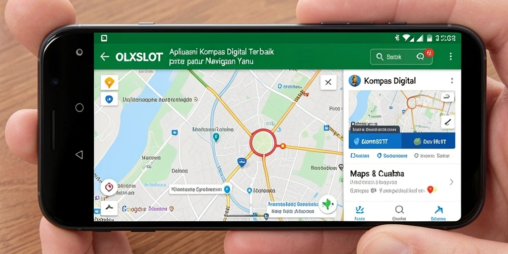 Antarmuka aplikasi OLXSLOT yang intuitif dan mudah dinavigasi.